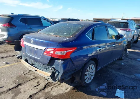 2016 Nissan Sentra S from USA, damaged, VIN 3N1AB7AP5GY326205